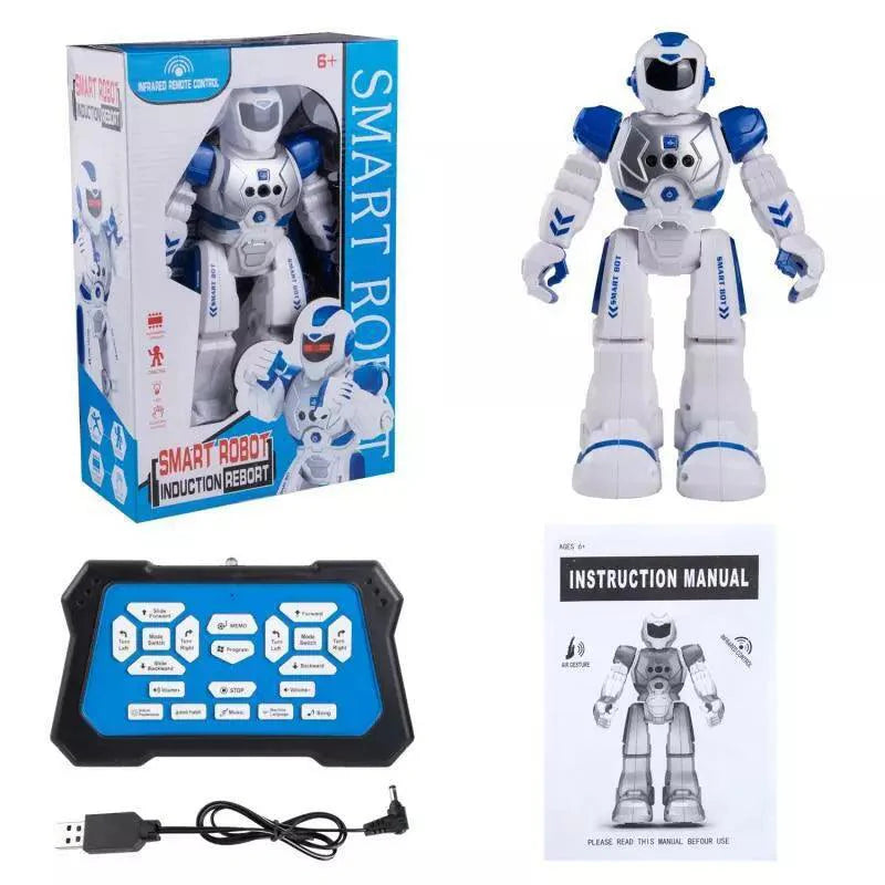 Voice Command Robot - Intelligent Voice Control Kids Robot Smart Action Dancing Gesture Sensor Toy Human Christmas Toys - Tophatter Daily Deals