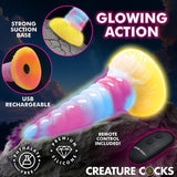 Glow In The Dark Vibrating Unicorn Dildo - Tophatter Daily Deals