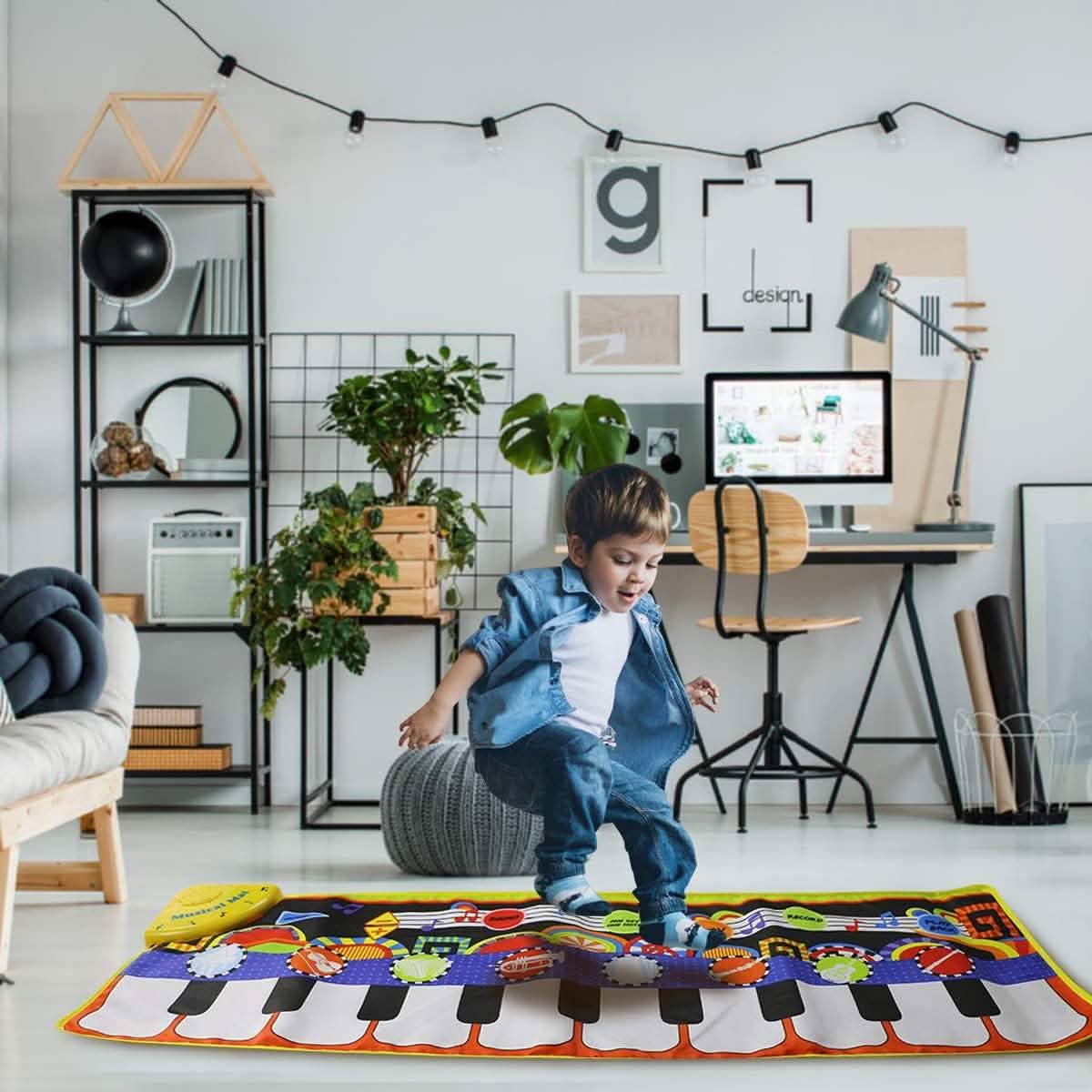 RenFox Kids Musical Mats Early Education Toys Toys & Games - Tophatter Daily Deals
