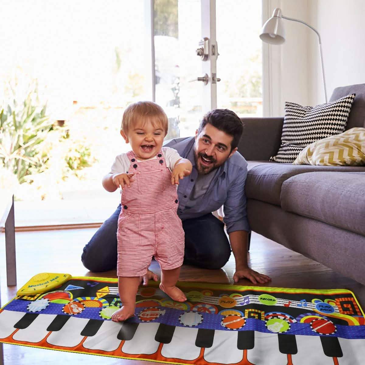 RenFox Kids Musical Mats Early Education Toys Toys & Games - Tophatter Daily Deals
