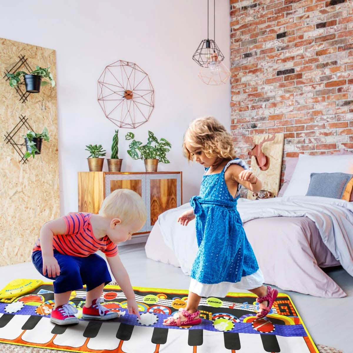 RenFox Kids Musical Mats Early Education Toys Toys & Games - Tophatter Daily Deals