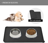 Reopet Silicone Dog Cat Bowl Mat Non-Stick Food Pad Pet Supplies - Tophatter Daily Deals