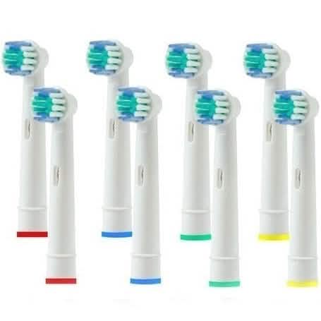 Replacement Electric Toothbrush Head for Oral-B 8-Piece Beauty & Personal Care - Tophatter Daily Deals