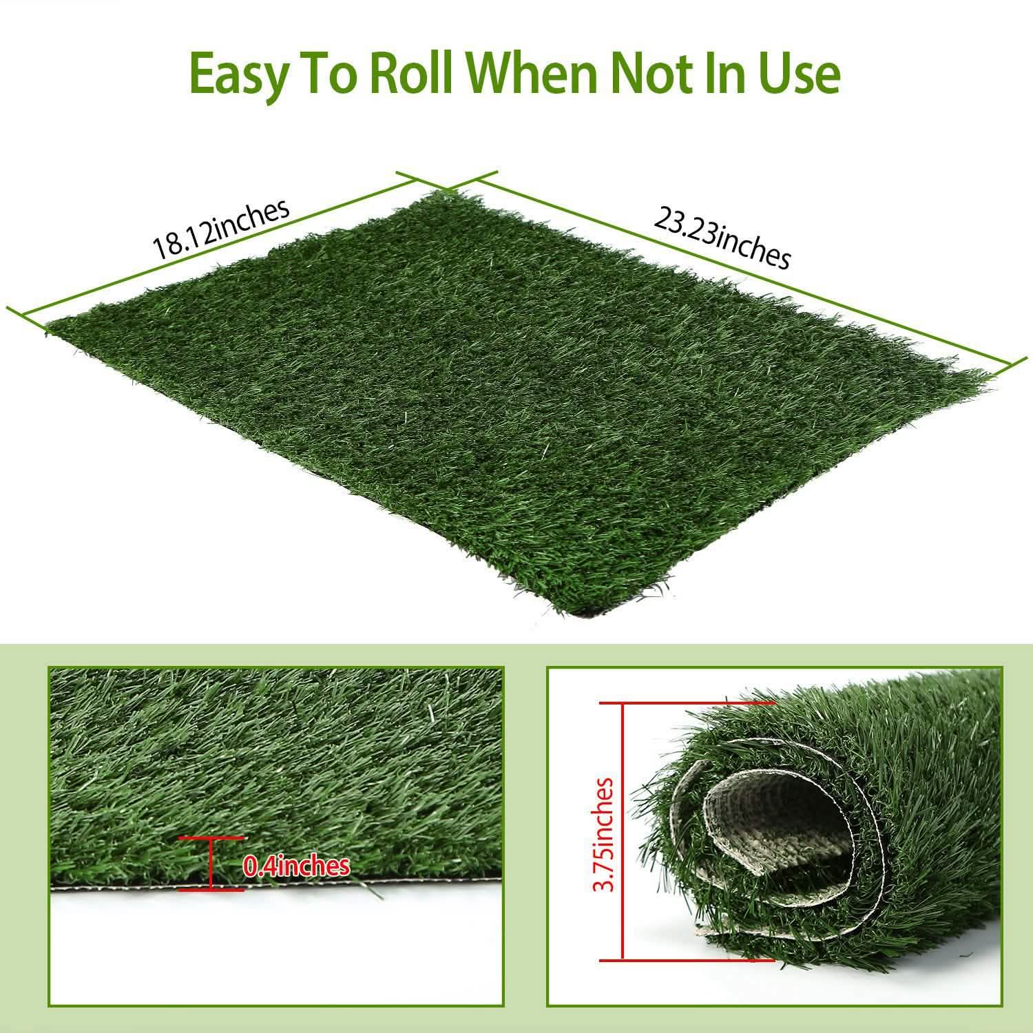 Replacement Grass Mat for Pet Potty Tray Pet Supplies - Tophatter Daily Deals