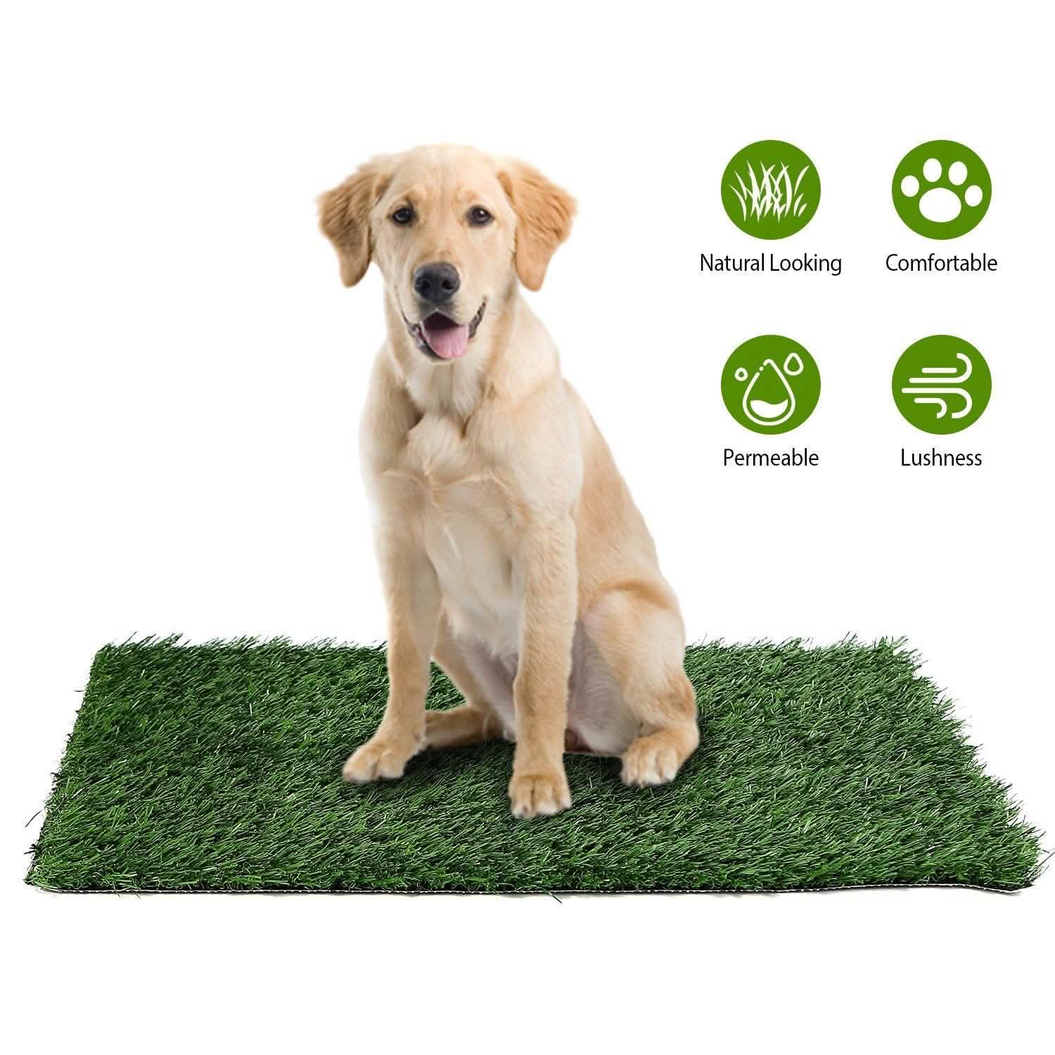 Replacement Grass Mat for Pet Potty Tray Pet Supplies - Tophatter Daily Deals