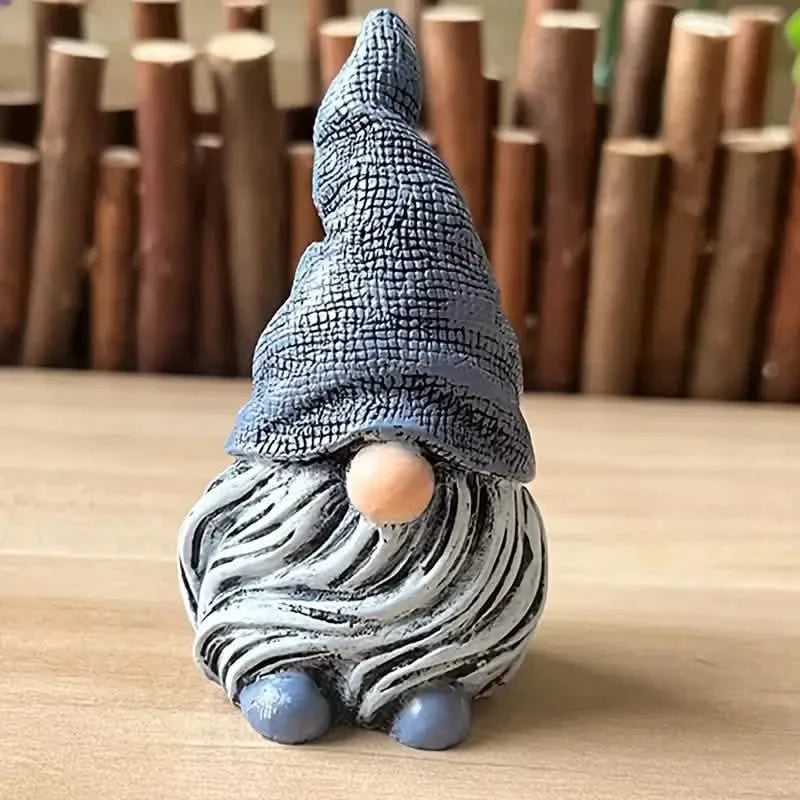 Resin Garden Gnome Statue Blue Garden & Patio - Tophatter Daily Deals