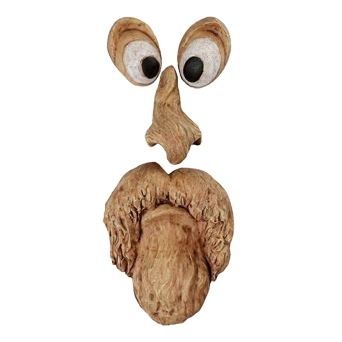 Resin Old Man Tree Hugger Bark A Garden & Patio - Tophatter Daily Deals