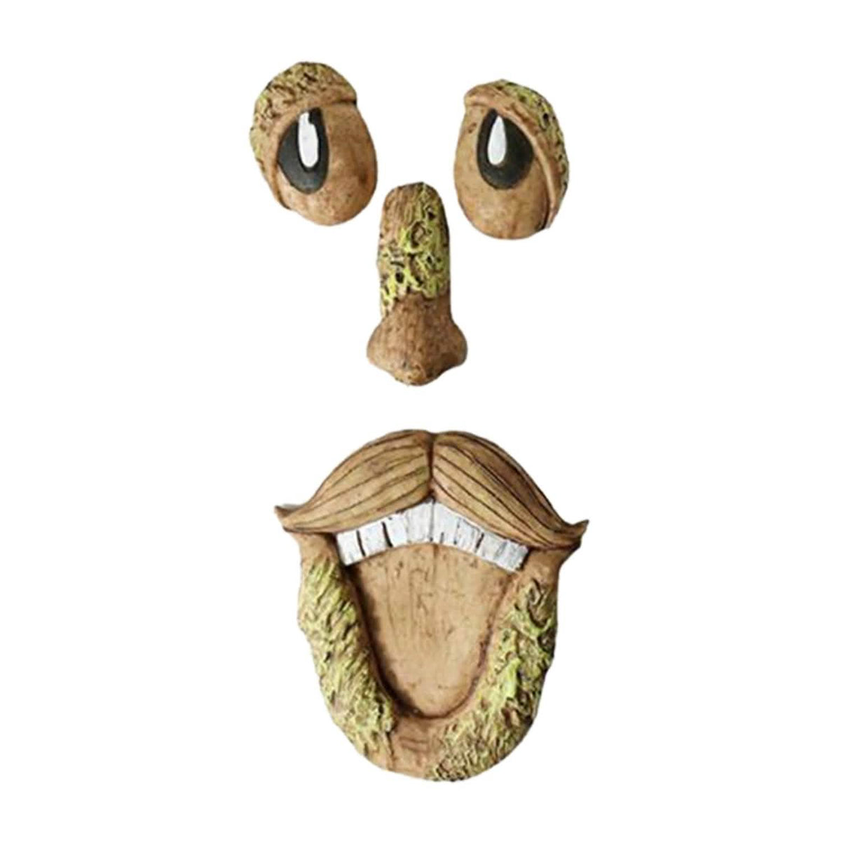 Resin Old Man Tree Hugger Bark D Garden & Patio - Tophatter Daily Deals