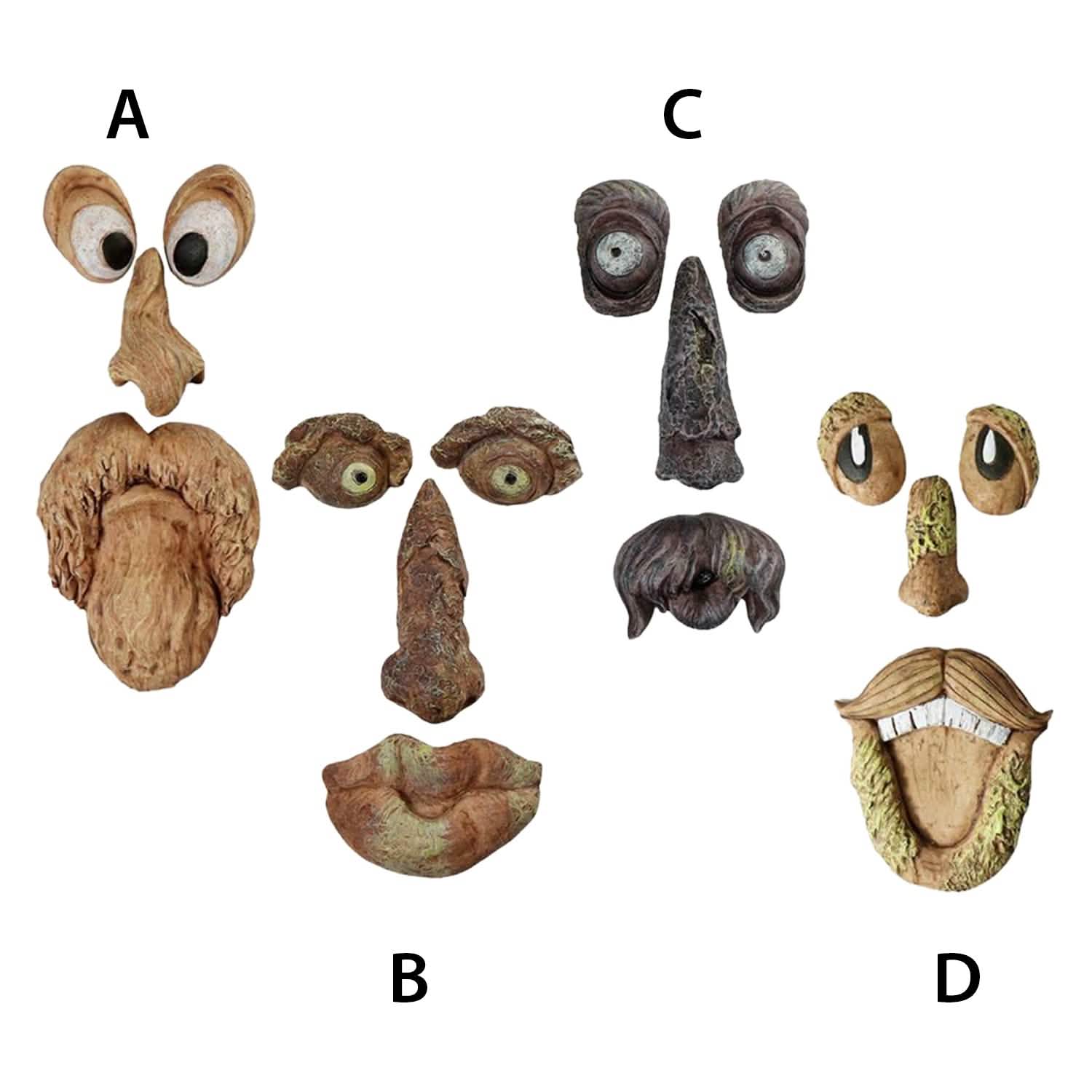 Resin Old Man Tree Hugger Bark Garden & Patio - Tophatter Daily Deals