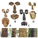 Resin Old Man Tree Hugger Bark Garden & Patio - Tophatter Daily Deals