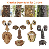 Resin Old Man Tree Hugger Bark Garden & Patio - Tophatter Daily Deals