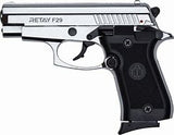 RETAY F29 BLANK GUN - SHINY CHROME - Tophatter's Army Deals BLANK GUNS - Tophatter Daily Deals