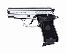 RETAY F29 BLANK GUN - SHINY CHROME - Tophatter's Army Deals BLANK GUNS - Tophatter Daily Deals