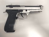 RETAY MOD 92 BLANK GUN- SHINY CHROME - Tophatter's Army Deals BLANK GUNS - Tophatter Daily Deals