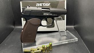 RETAY PM MAKAROV BLANK GUN - BLACK - Tophatter's Army Deals BLANK GUNS - Tophatter Daily Deals