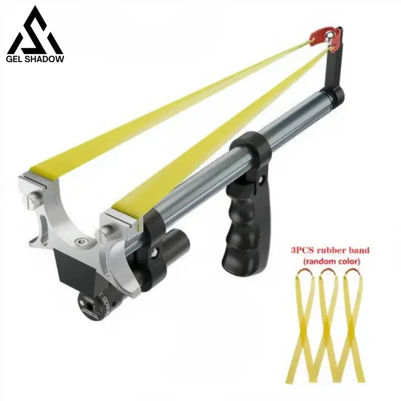 Retractable laser aiming slingshot Type B hunting - Tophatter Daily Deals