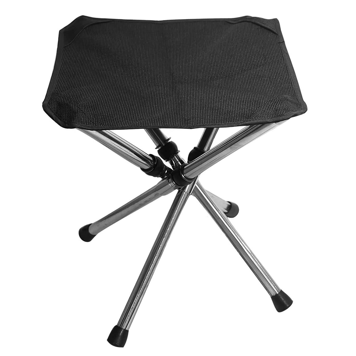 Retractable Portable Folding Chair Easy Set Up Backpacking Stool Outdoor Recreation - Tophatter Daily Deals