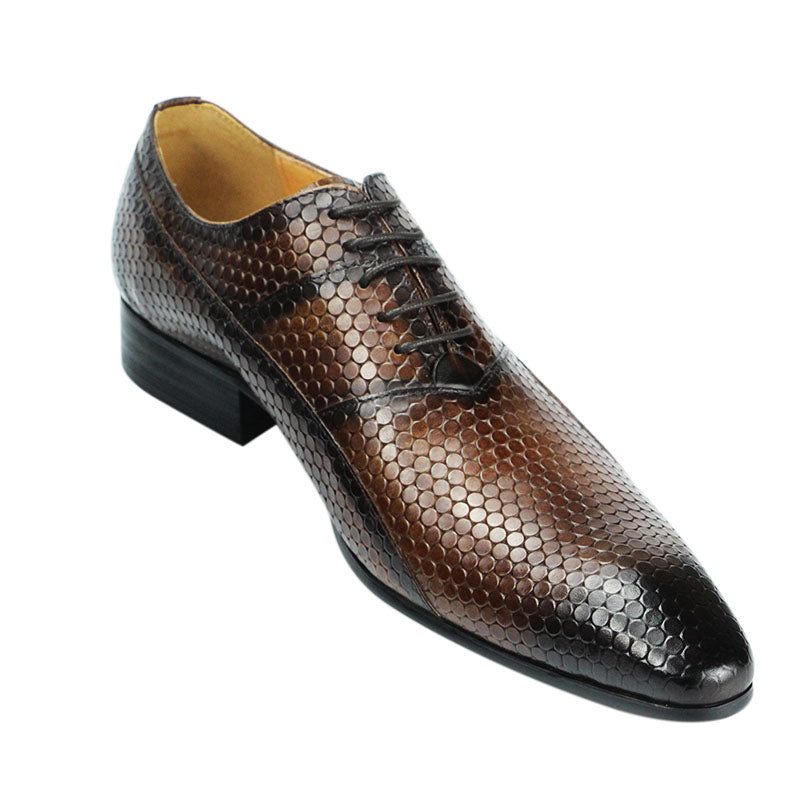 Retro Business Exquisite Carved Dress Office Oxfords Shoes Men Dresses Shoes - Tophatter Daily Deals