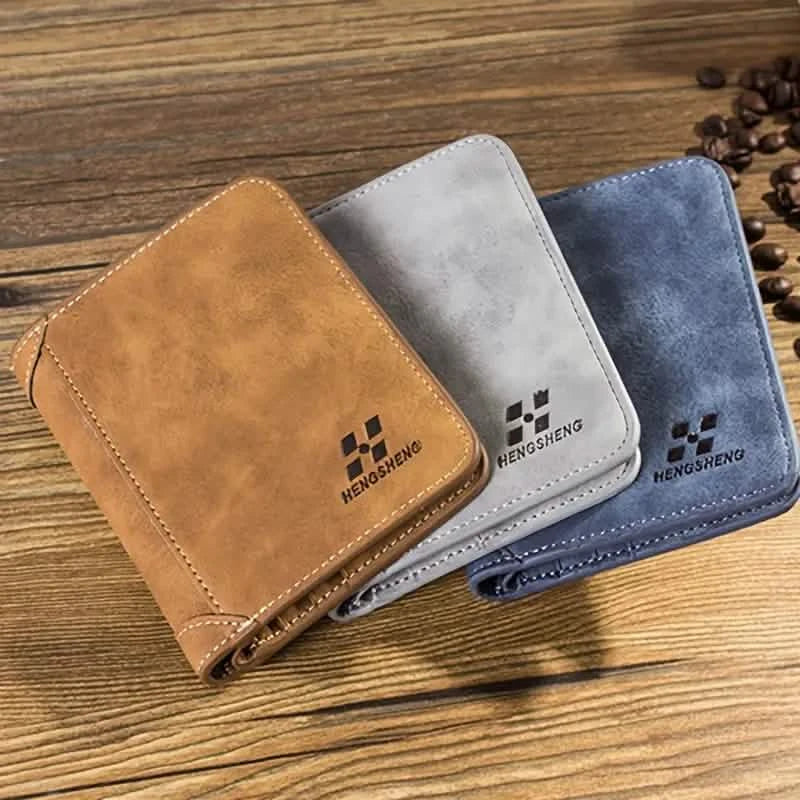 Retro Leather Card Holder for Men Handbags & Wallets - Tophatter Daily Deals