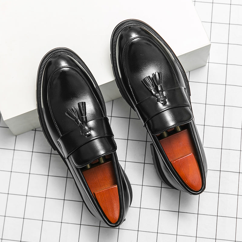 British Retro Men Tassel Party Shoes Men Dresses Shoes - Tophatter Daily Deals