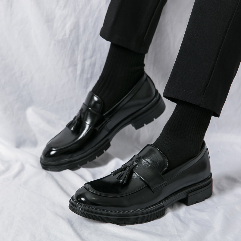 British Retro Men Tassel Party Shoes Men Dresses Shoes - Tophatter Daily Deals