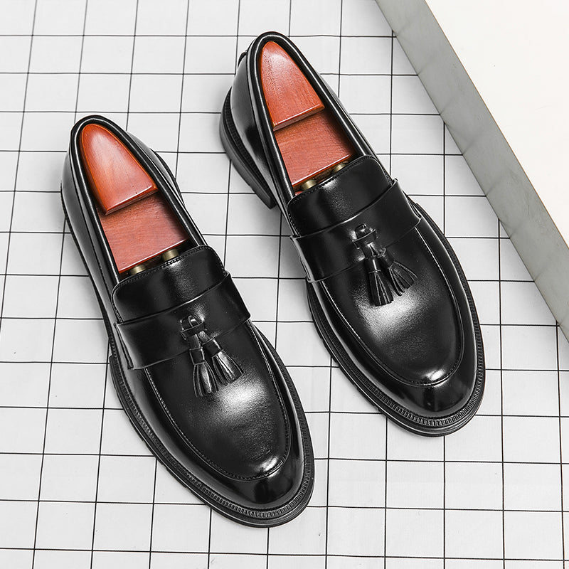 British Retro Men Tassel Party Shoes Men Dresses Shoes - Tophatter Daily Deals