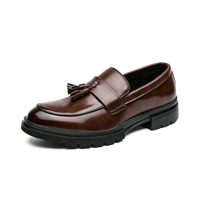 British Retro Men Tassel Party Shoes Men Dresses Shoes - Tophatter Daily Deals