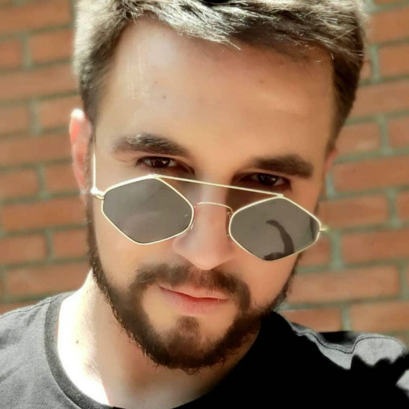 Women Retro Metal Double Beam Wild Punk Eyeglasses Sunglasses - Tophatter Daily Deals