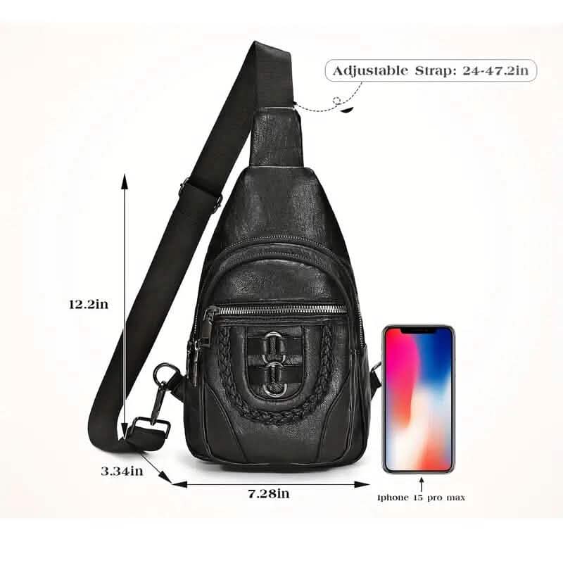 Retro PU Leather Crossbody Bag Handbags & Wallets - Tophatter Daily Deals
