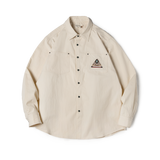 Retro Sleeve Patchwork Pocket Totem Shirt Men's Clothing - Tophatter Daily Deals
