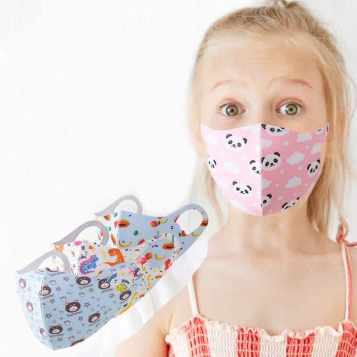 Reusable Fitted Face Mask for Kids Face Masks & PPE - Tophatter Daily Deals