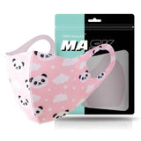 Reusable Fitted Face Mask for Kids Pink Panda Face Masks & PPE - Tophatter Daily Deals
