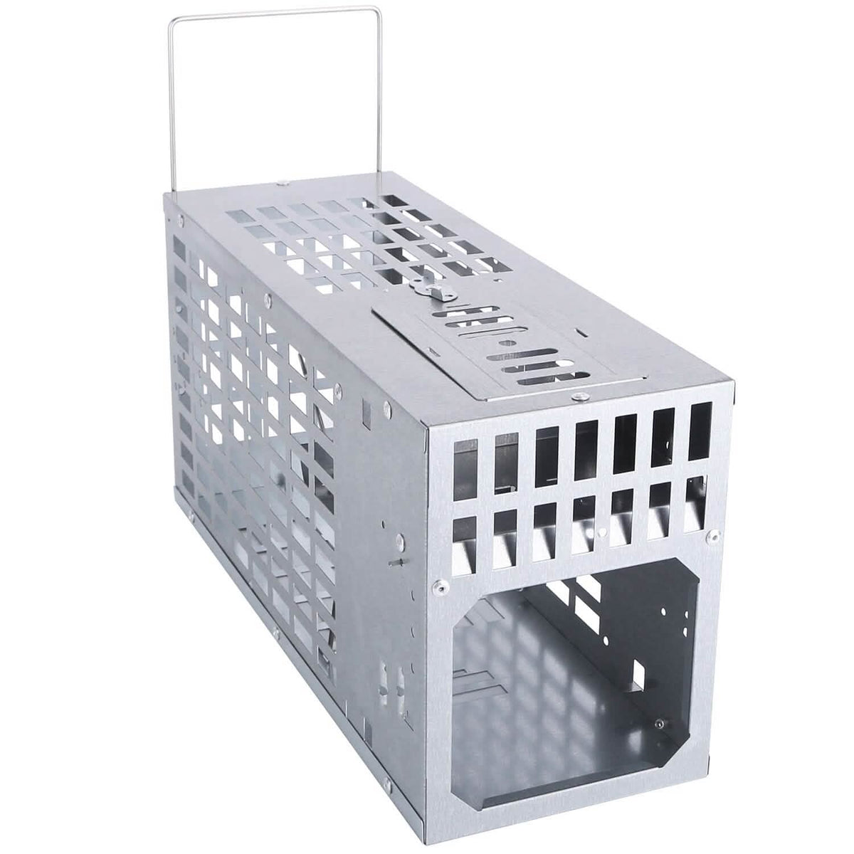 Reusable Metal Rat Cage Catch Release Continuous Capture Pest Control - Tophatter Daily Deals