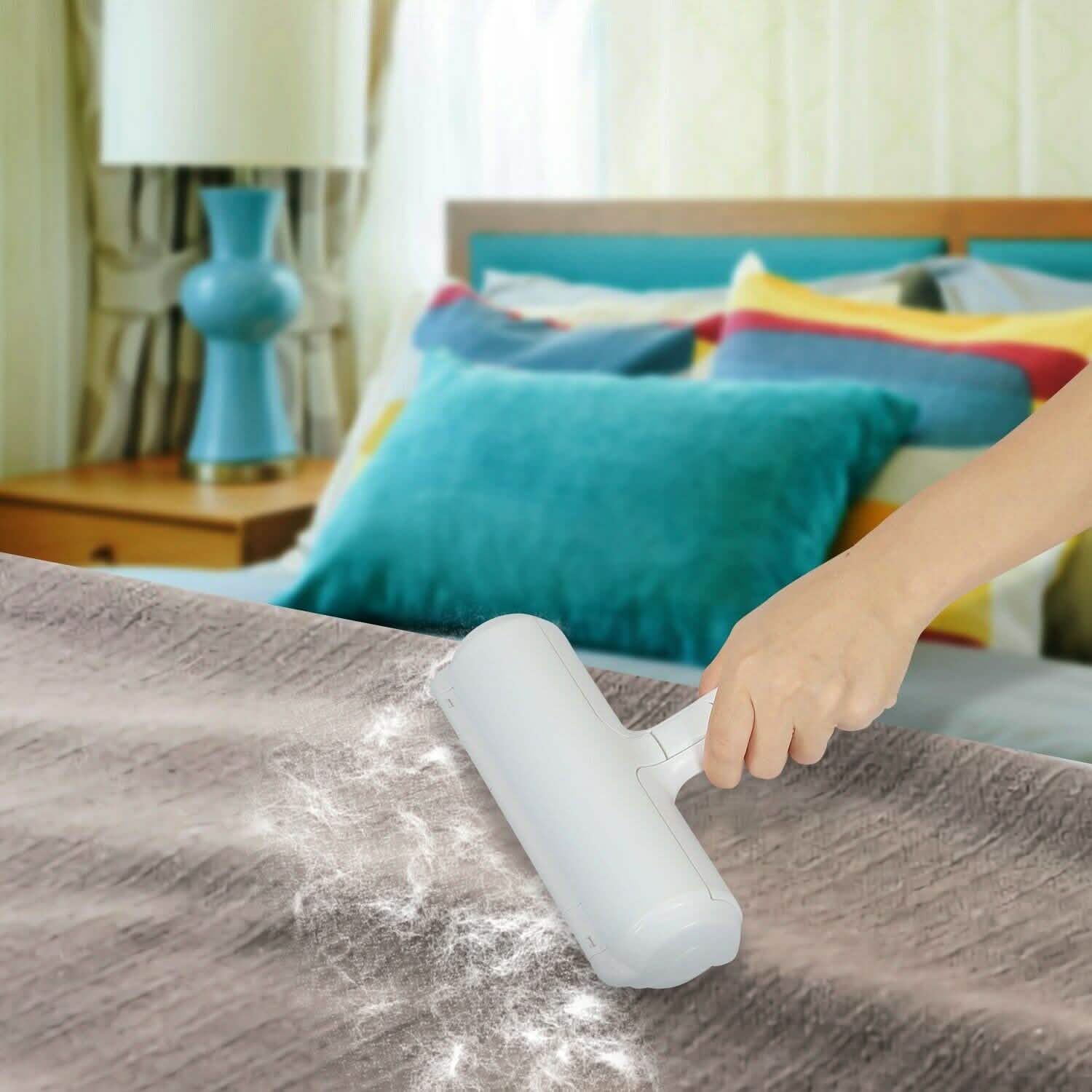 Reusable Pet Hair Remover Roller Pet Supplies - Tophatter Daily Deals