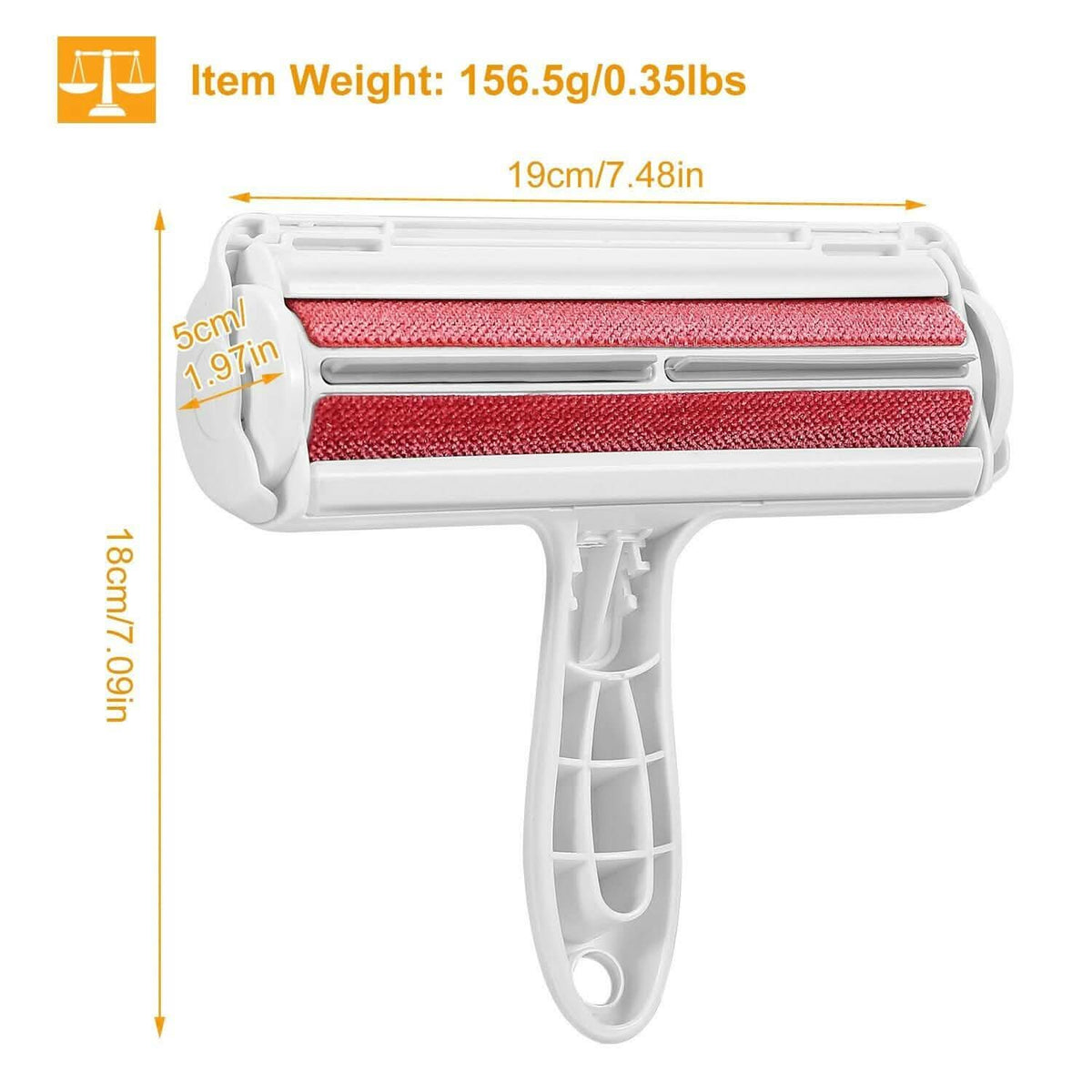 Reusable Pet Hair Remover Roller Pet Supplies - Tophatter Daily Deals