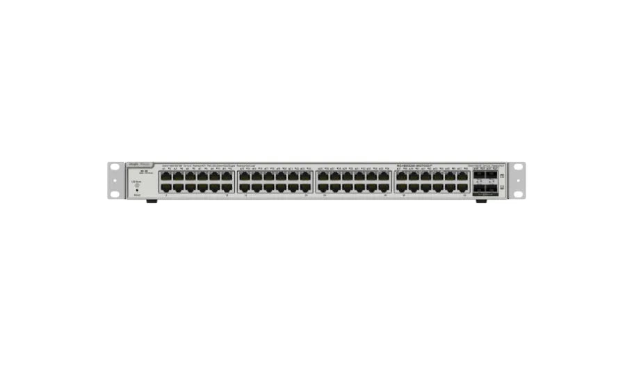 REYEE 48 PORT GIGABIT POE SWITCH 10G SFP+ 370W - Tophatter's Army Deals 25 - Tophatter Daily Deals