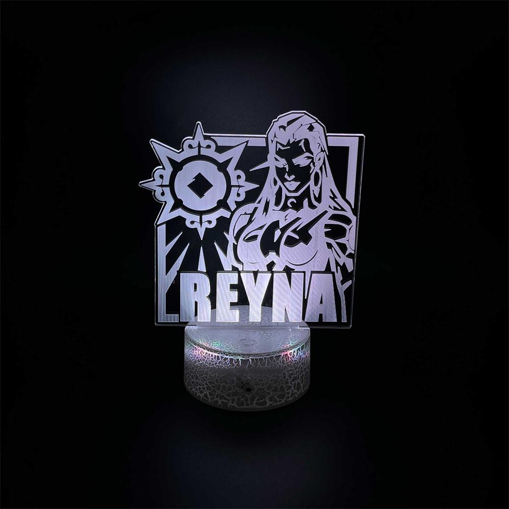 Customized Val Characters 3D Night Lamp - Tophatter Daily Deals