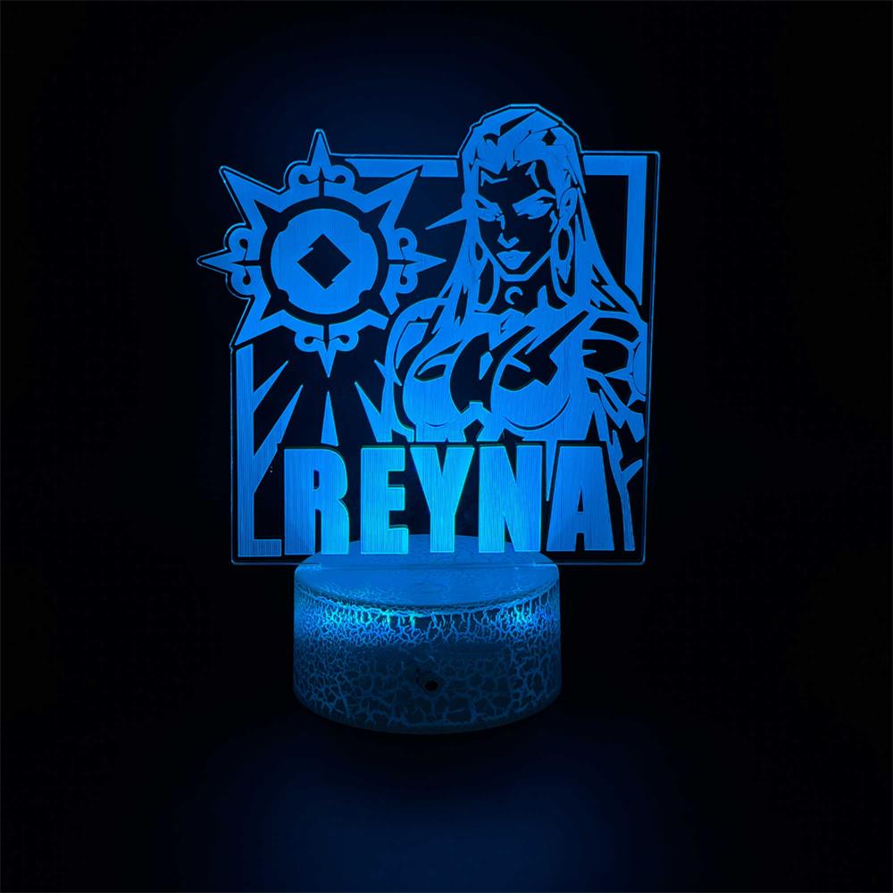 Customized Val Characters 3D Night Lamp - Tophatter Daily Deals