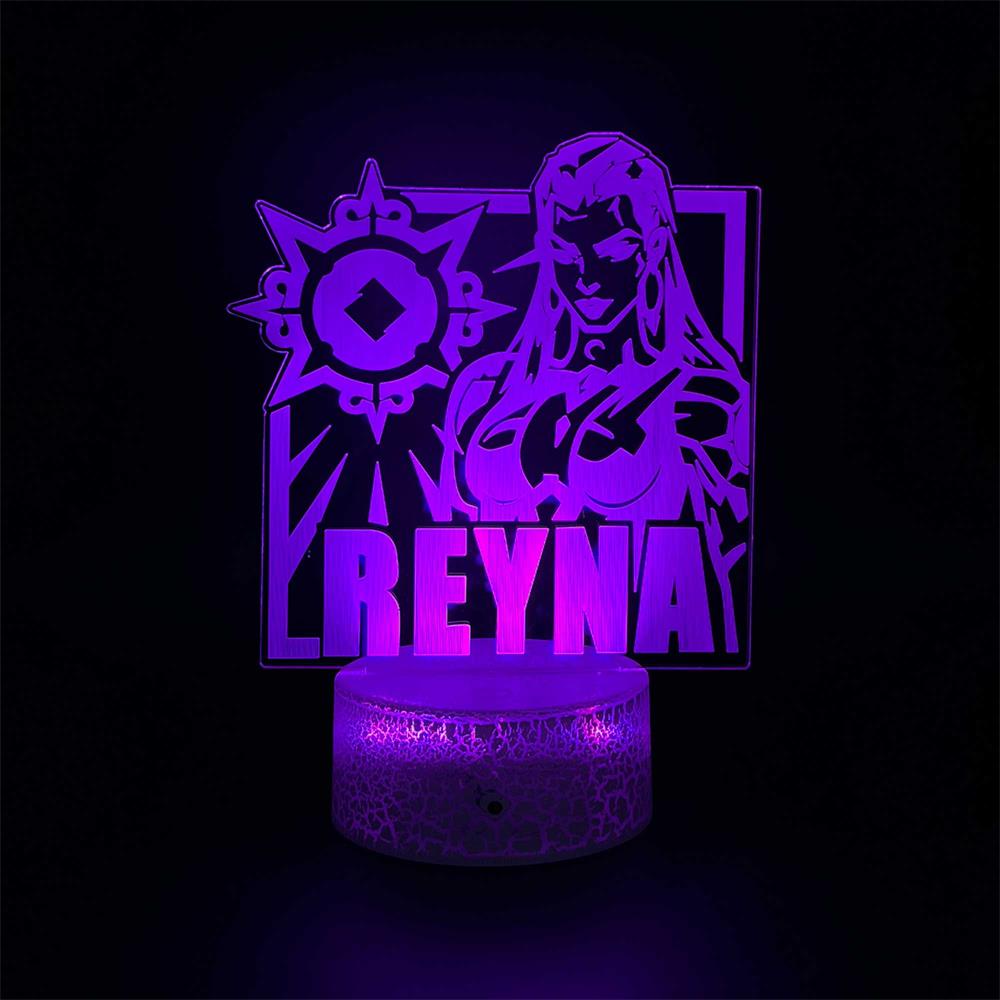 Customized Val Characters 3D Night Lamp - Tophatter Daily Deals