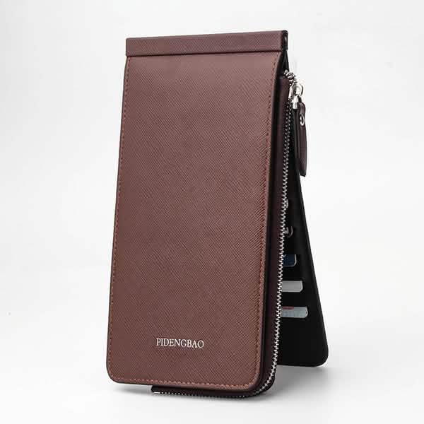 RFID Blocking Bifold Multi Card Case Wallet Coffee Handbags & Wallets - Tophatter Daily Deals