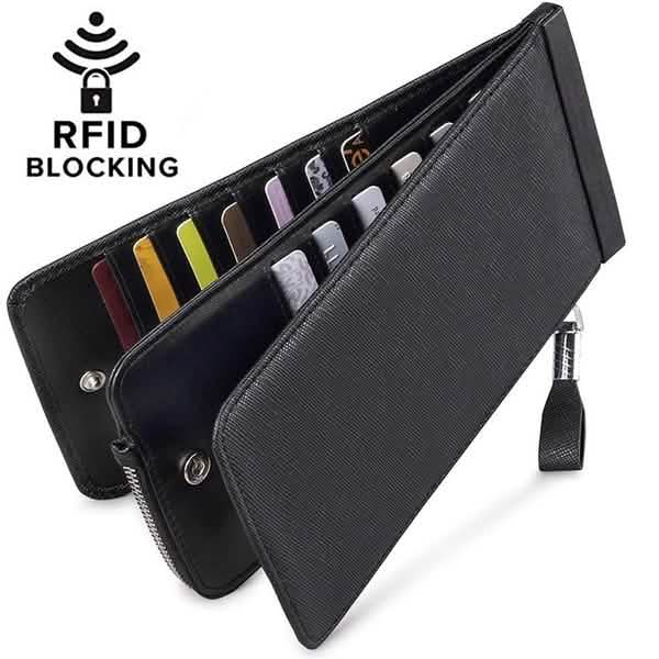 RFID Blocking Bifold Multi Card Case Wallet Handbags & Wallets - Tophatter Daily Deals