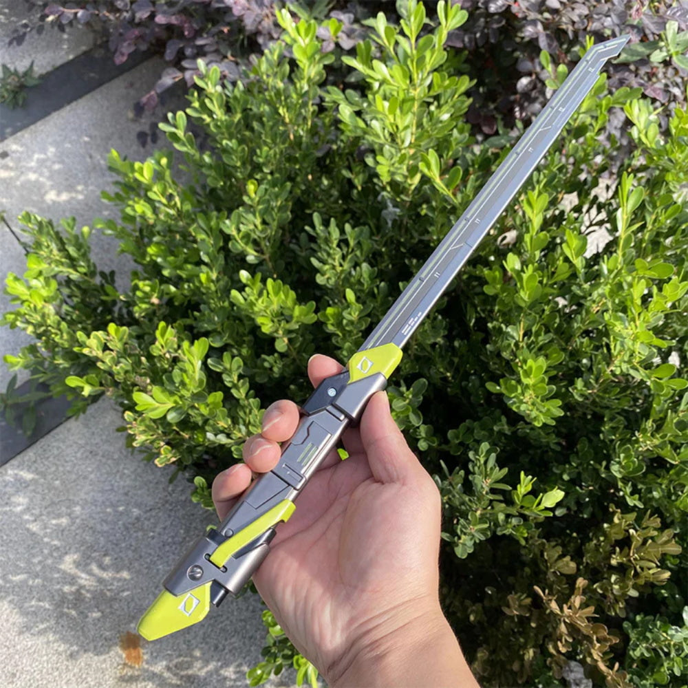 Val Game Knife Handicrafts Metal Game Skin Knife Gamer Gift RGX Blade Green - Tophatter Daily Deals