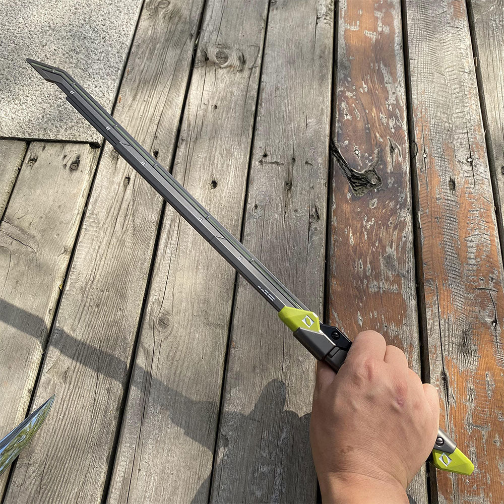 Metal Luminous RGX Blade Blunt Edge Cosplay Prop Gamer Hobby Gift - Tophatter Daily Deals