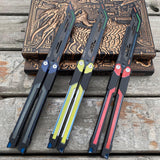 High-End RGX Balisong Trainer RGX Knife 2.0 CNC Aluminum Alloy Version - Tophatter Daily Deals