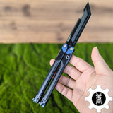 Val Game Knife Handicrafts Metal Game Skin Knife Gamer Gift RGX Knife Blue - Tophatter Daily Deals