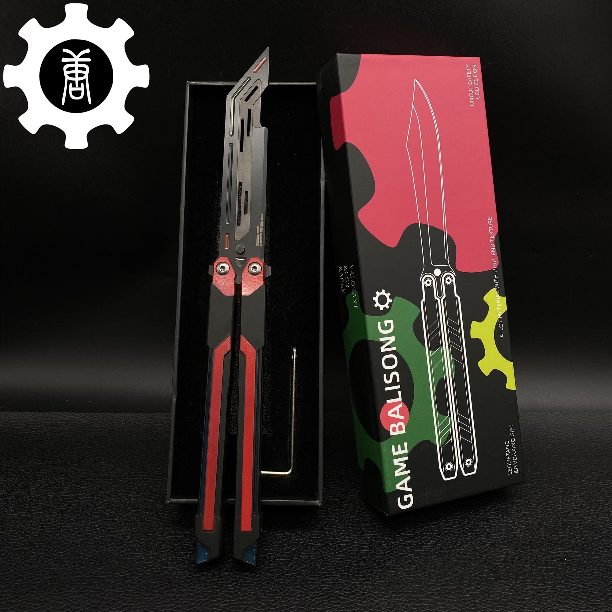 High-End RGX Balisong Trainer RGX Knife 2.0 CNC Aluminum Alloy Version - Tophatter Daily Deals