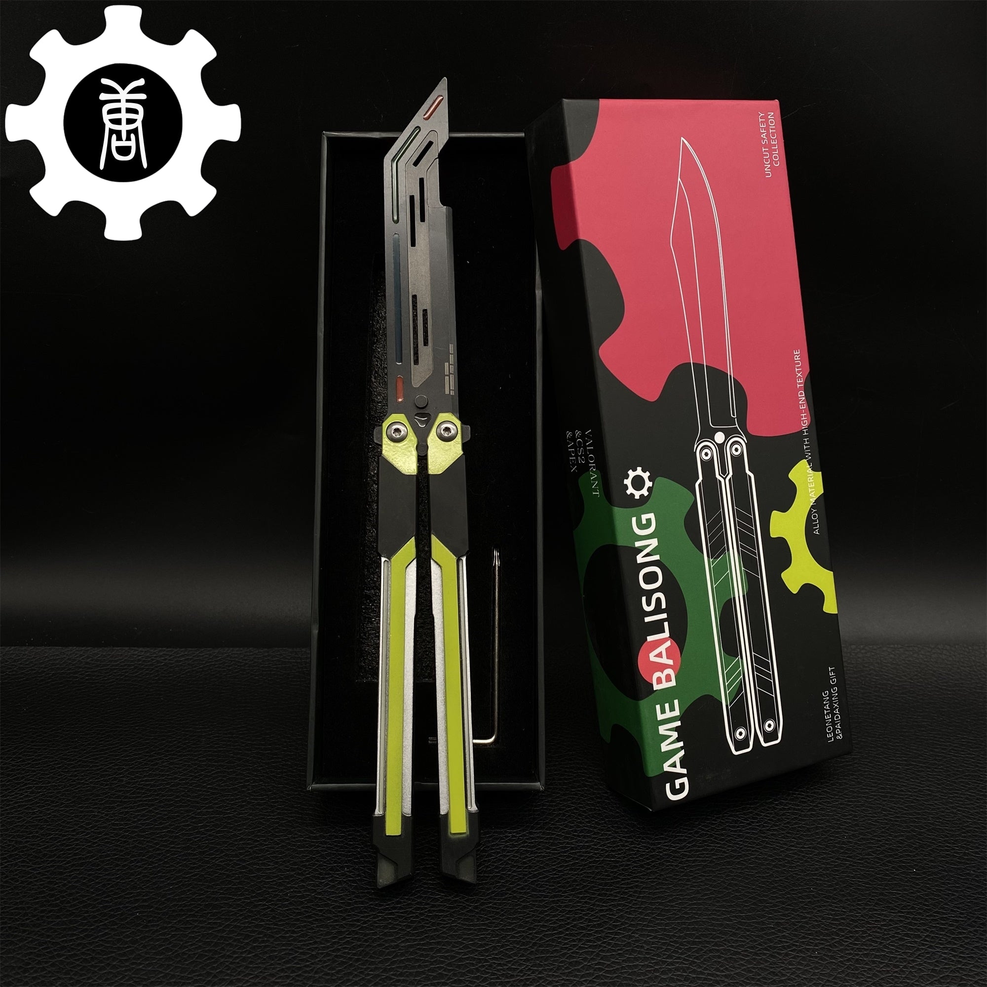 High-End RGX Balisong Trainer RGX Knife 2.0 CNC Aluminum Alloy Version - Tophatter Daily Deals
