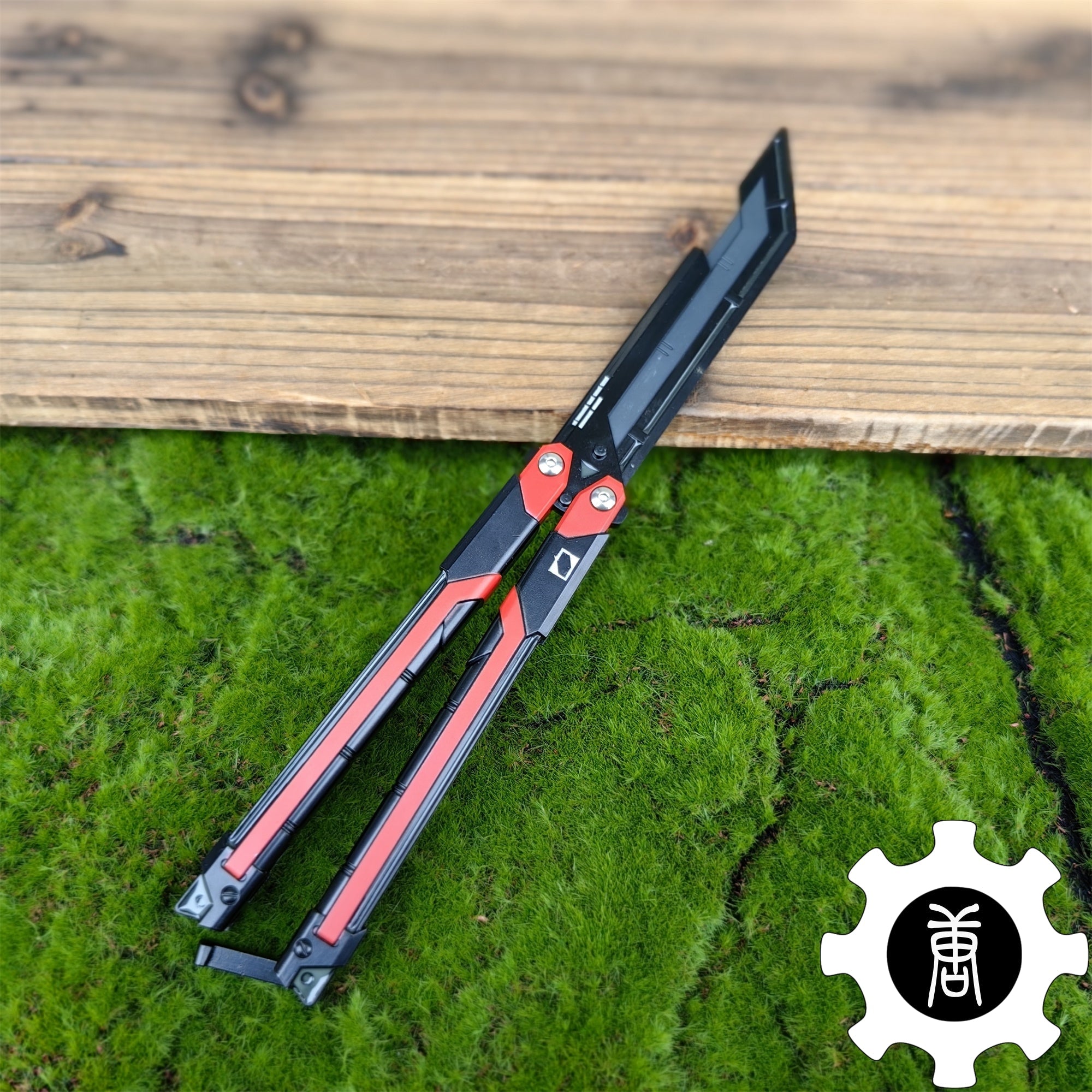 RGX Knife Metal Blunt Blade RGX Butterfly Knife Trainer Game Knife Replica - Tophatter Daily Deals