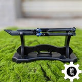 RGX Knife Metal Blunt Blade Butterfly Trainer USA Only Blue & Stand A - Tophatter Daily Deals