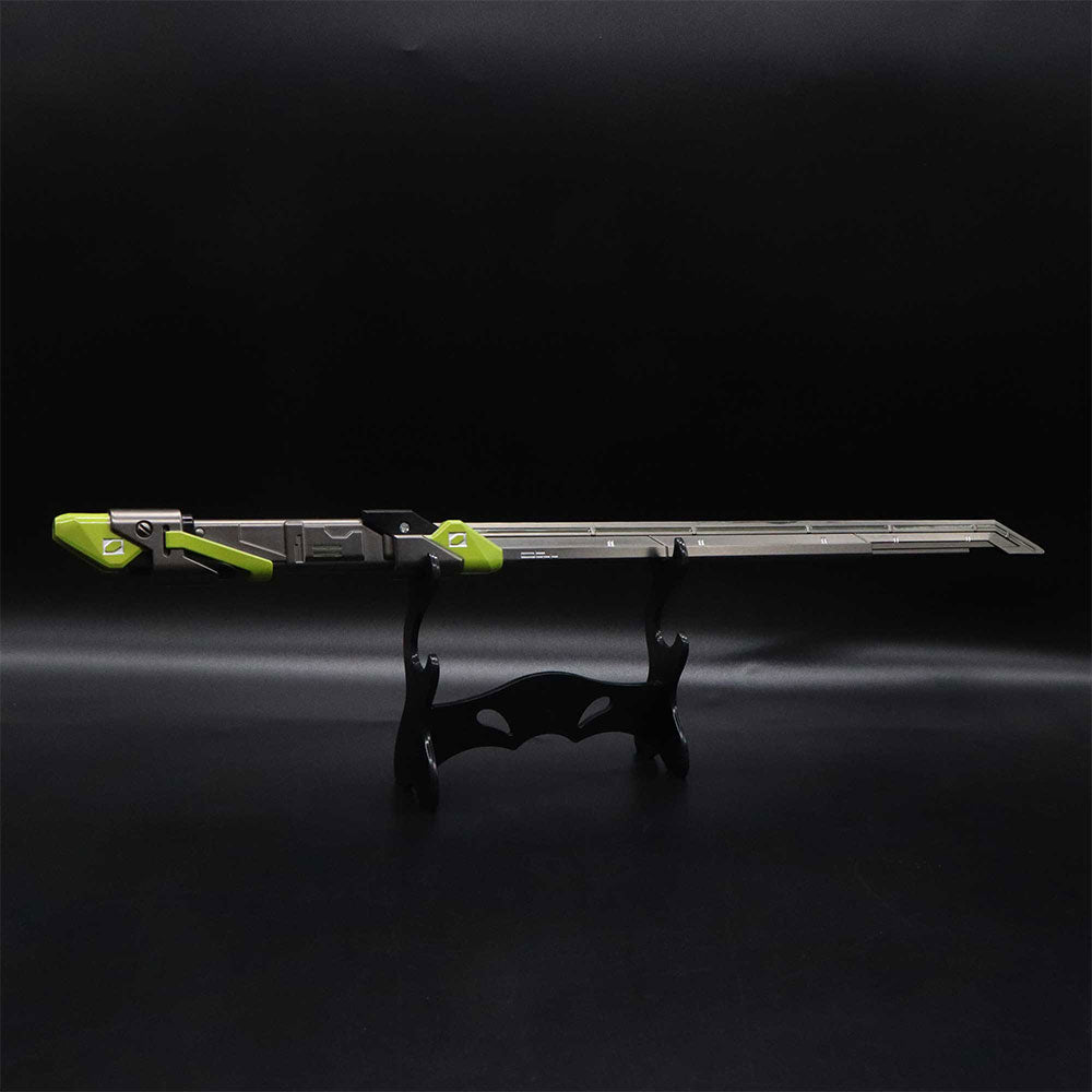 Metal Luminous RGX Blade Blunt Edge Cosplay Prop Gamer Hobby Gift With Plastic Holder - Tophatter Daily Deals